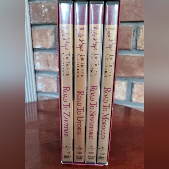 Bob Hope The Road Show Series Box Set DVD 2002 4-Disc Set - Picture 2 of 7